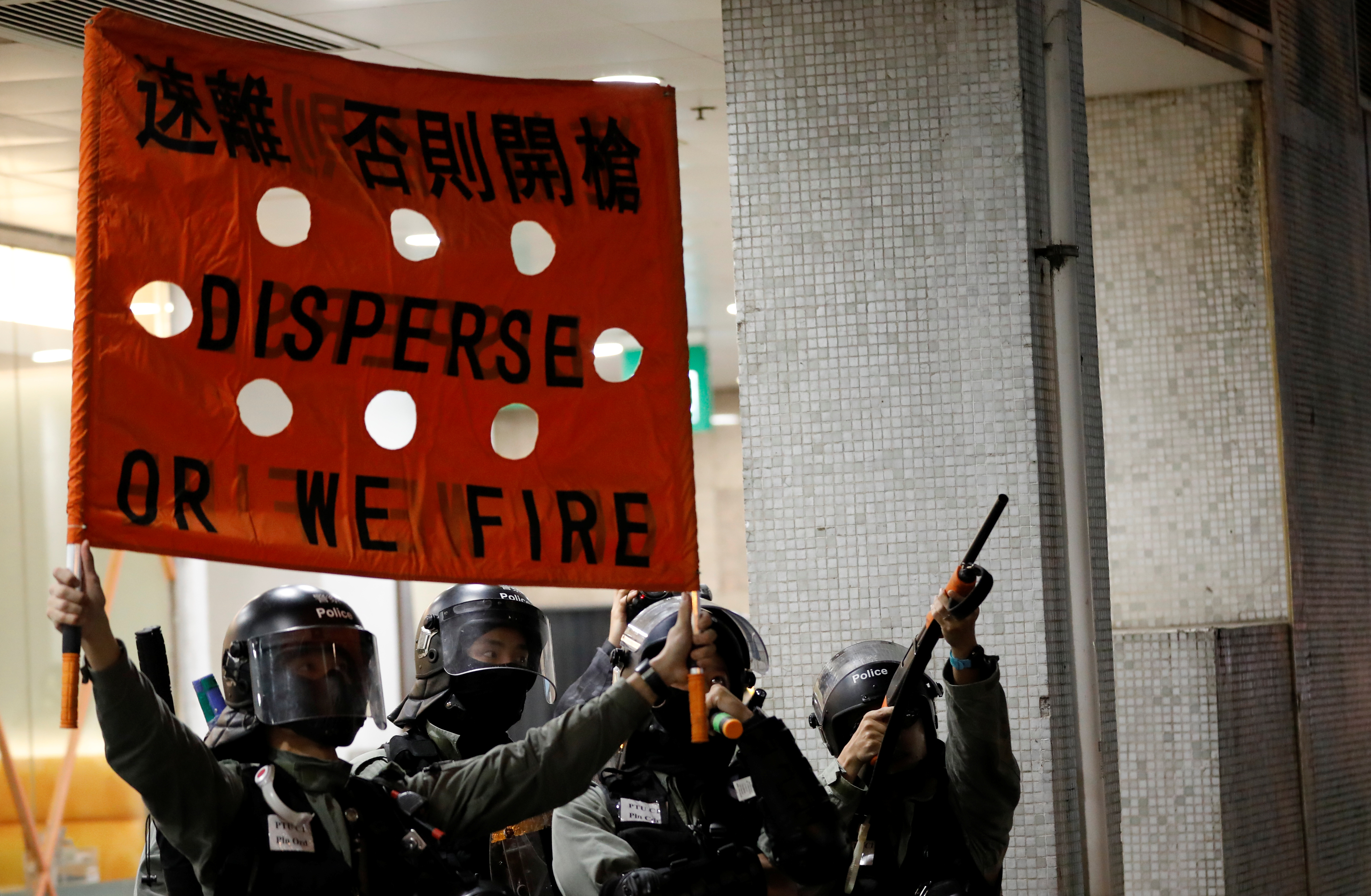 Bilan des manifestations du week-end à Hong Kong