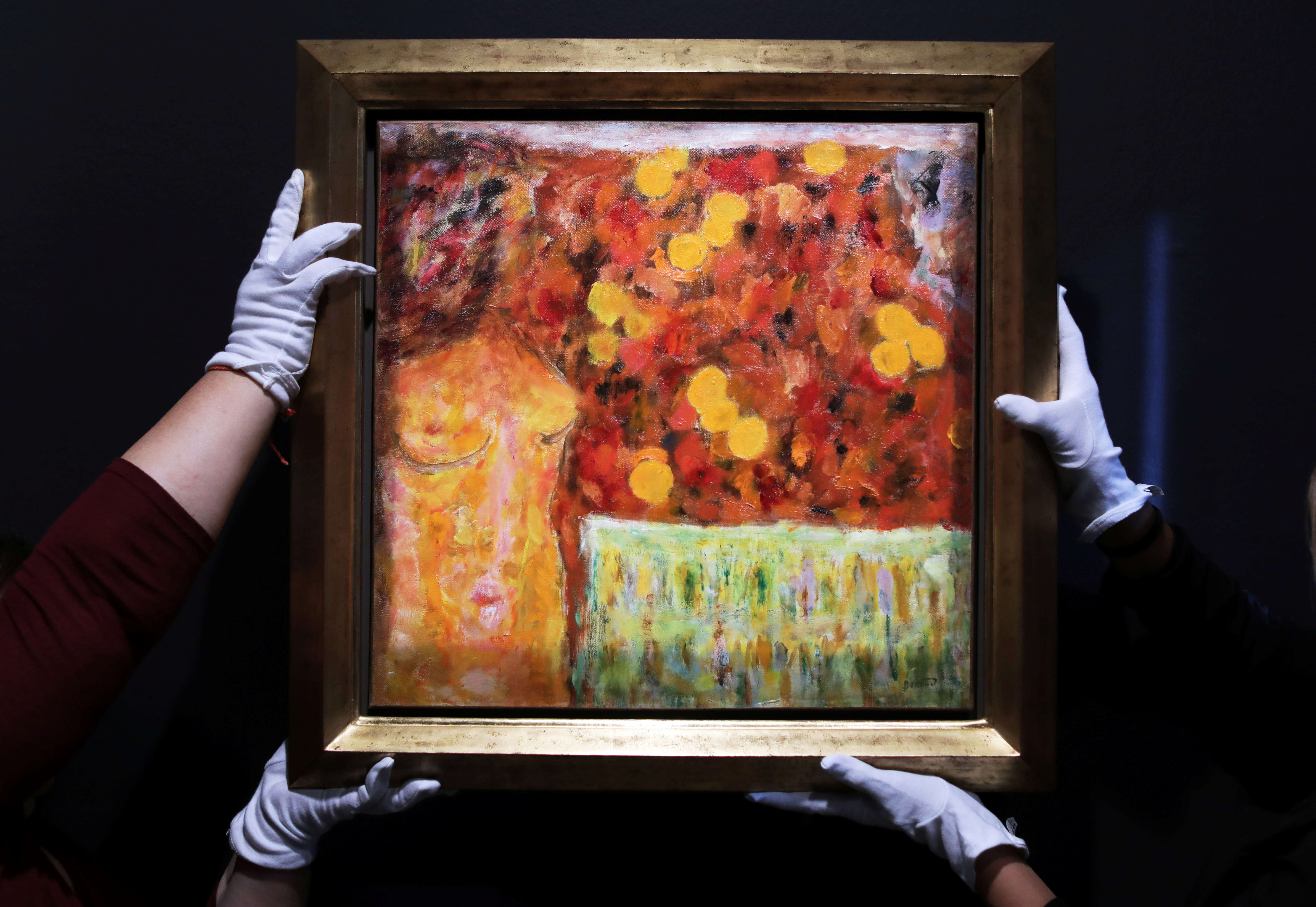 "Nu orange", un tableau méconnu de Pierre Bonnard revient en France