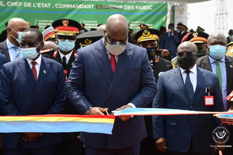RDC : le Président Félix Tshisekedi ouvre une école de guerre à Kinshasa en partenariat avec la France