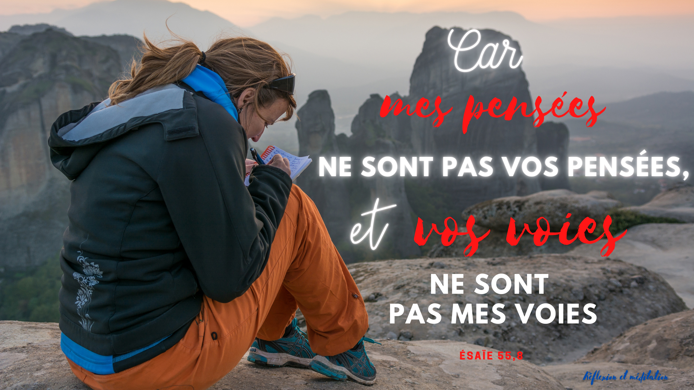 Car mes pensées ne sont pas vos pensées, Et vos voies ne sont pas mes  voies, Dit lÉternel. Ésaïe 55,8 - VIE CHRÉTIENNE - Journal Chrétien :  actualités chrétiennes, chrétiens du monde, chrétiens persécutés