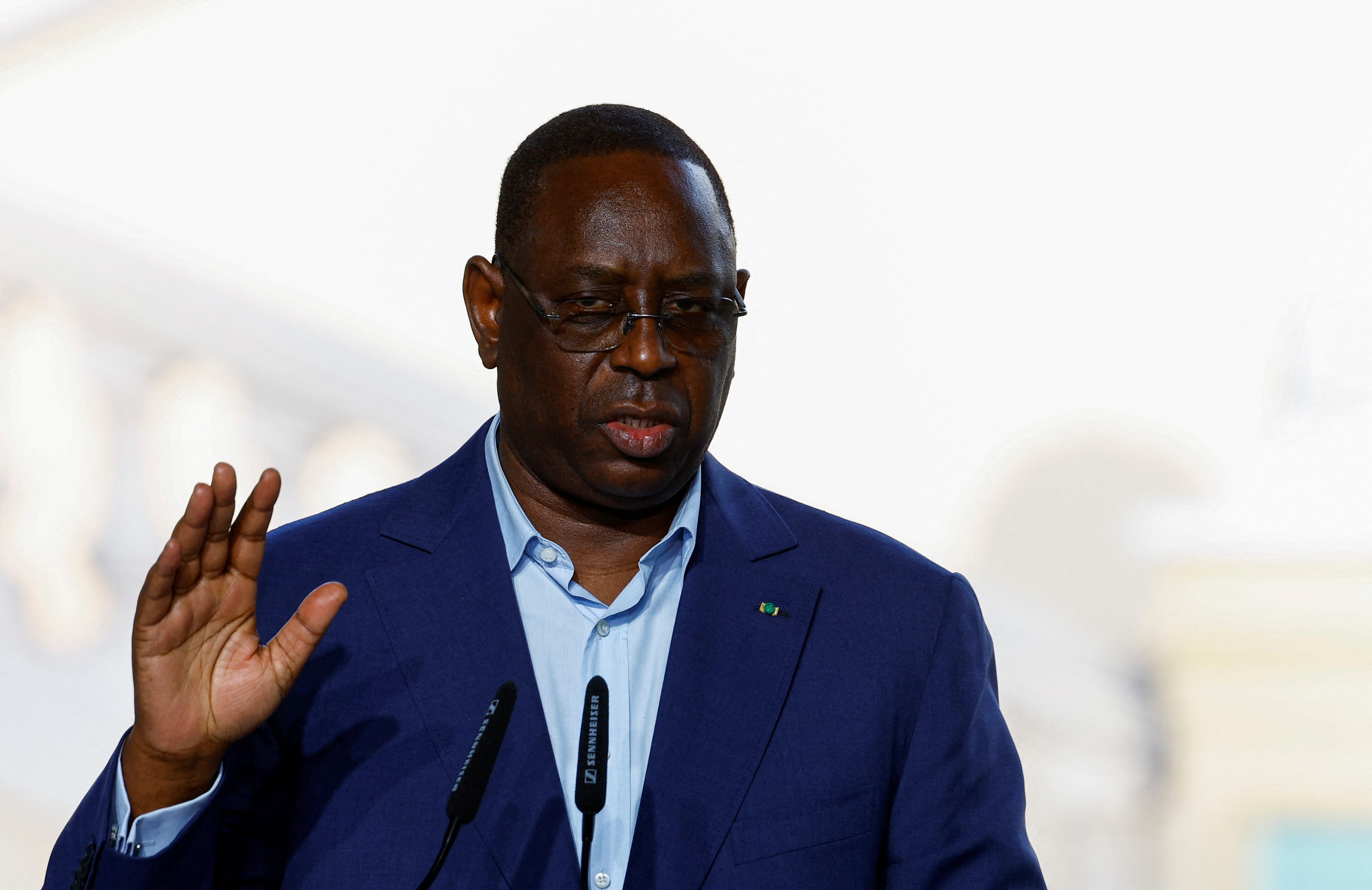 Le président sénégalais Macky Sall. /Photo prise le 16 juin 2023/REUTERS/Valentyn Ogirenko