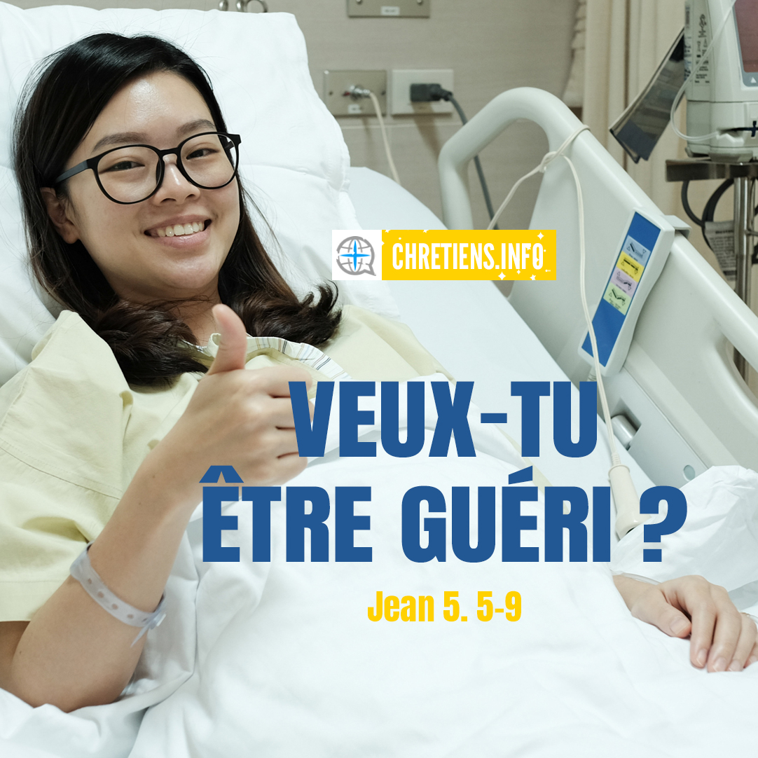 Il y avait là un homme, infirme depuis 38 ans. Jésus… lui dit : Veux-tu être guéri ? L’infirme lui répondit : Seigneur, je n’ai personne… Jésus lui dit : Lève-toi, prends ton brancard et marche. Et aussitôt l’homme fut guéri. Jean 5. 5-9