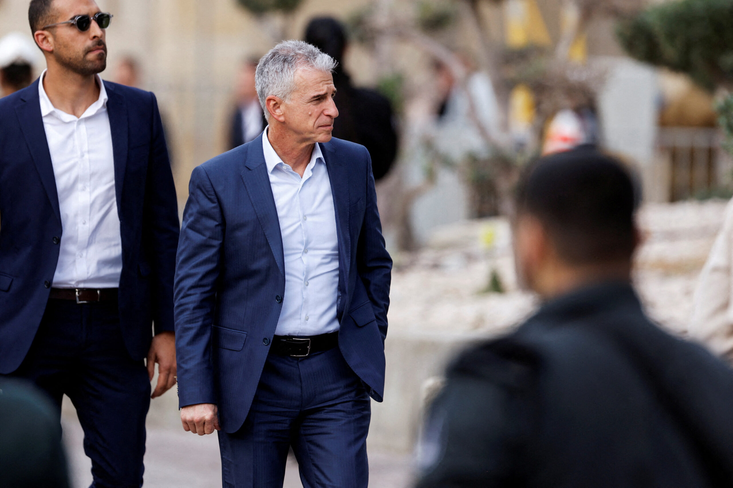 David Barnea, chef du Mossad au ministère israélien de la Défense à Tel Aviv. /Photo prise le 16 janvier 2023/ REUTERS/Amir Cohen