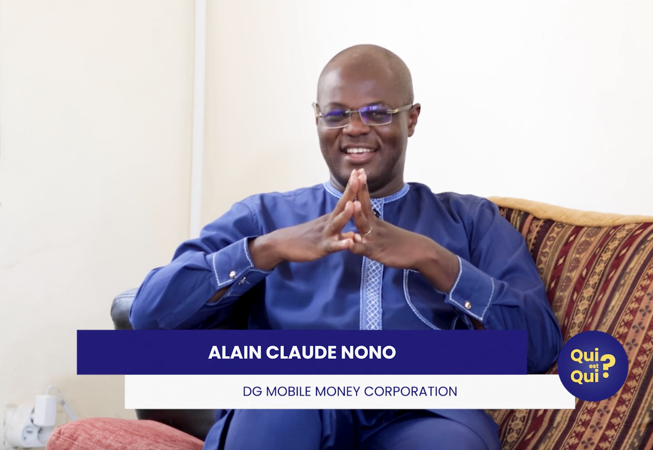 Suivez l'interview de Alain Claude NONO, le Directeur Général de Mobile Money Corporation, filiale de MTN Cameroun. Il est par ailleurs fondateur de Canal de Vie Télévision et co fondateur de Radio vie nouvelle, deux médias basés à Douala au Cameroun.