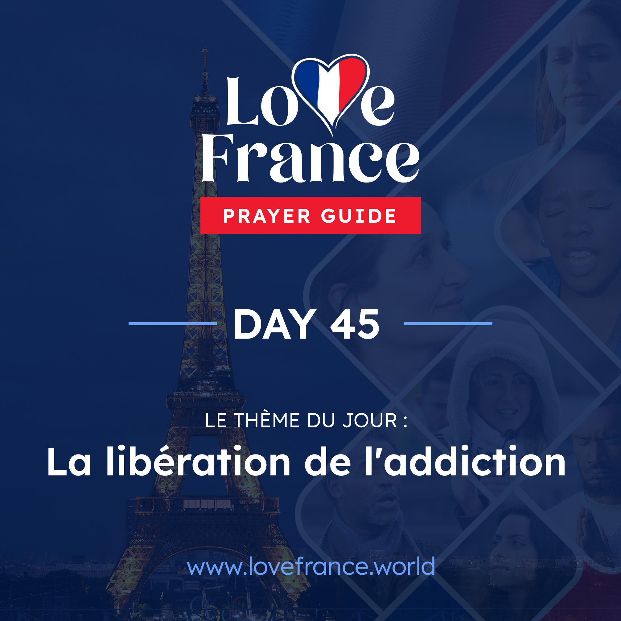 LE THÈME DU 45e JOUR : La libération de l'addiction