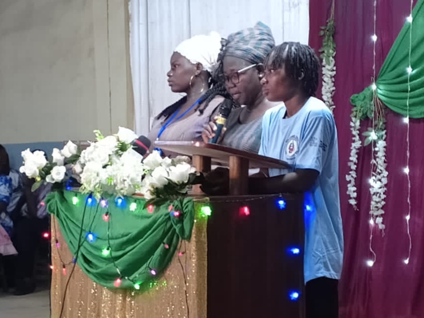 La présidente du département enfants et adolescents de la ville de Ouagadougou, Mme Georgette YONLI a remercié l'ensemble des acteurs qui ont tous contribué à la réussite du camp.