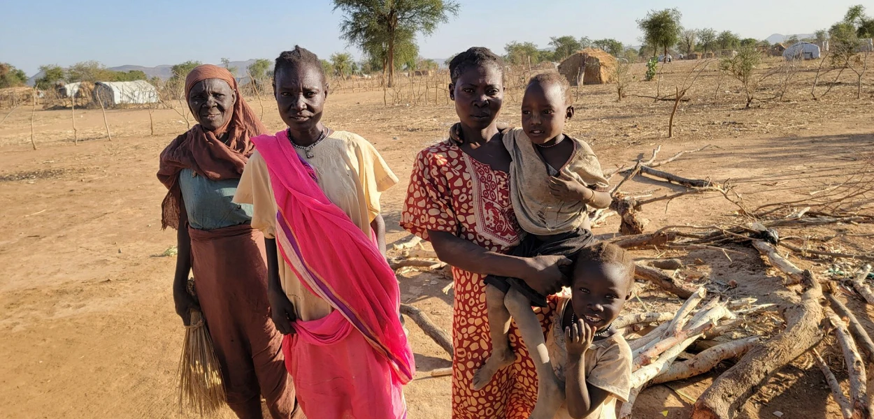 Zaki vit désormais dans le camp de déplacés d’Agiri, dans les monts Nouba. csi