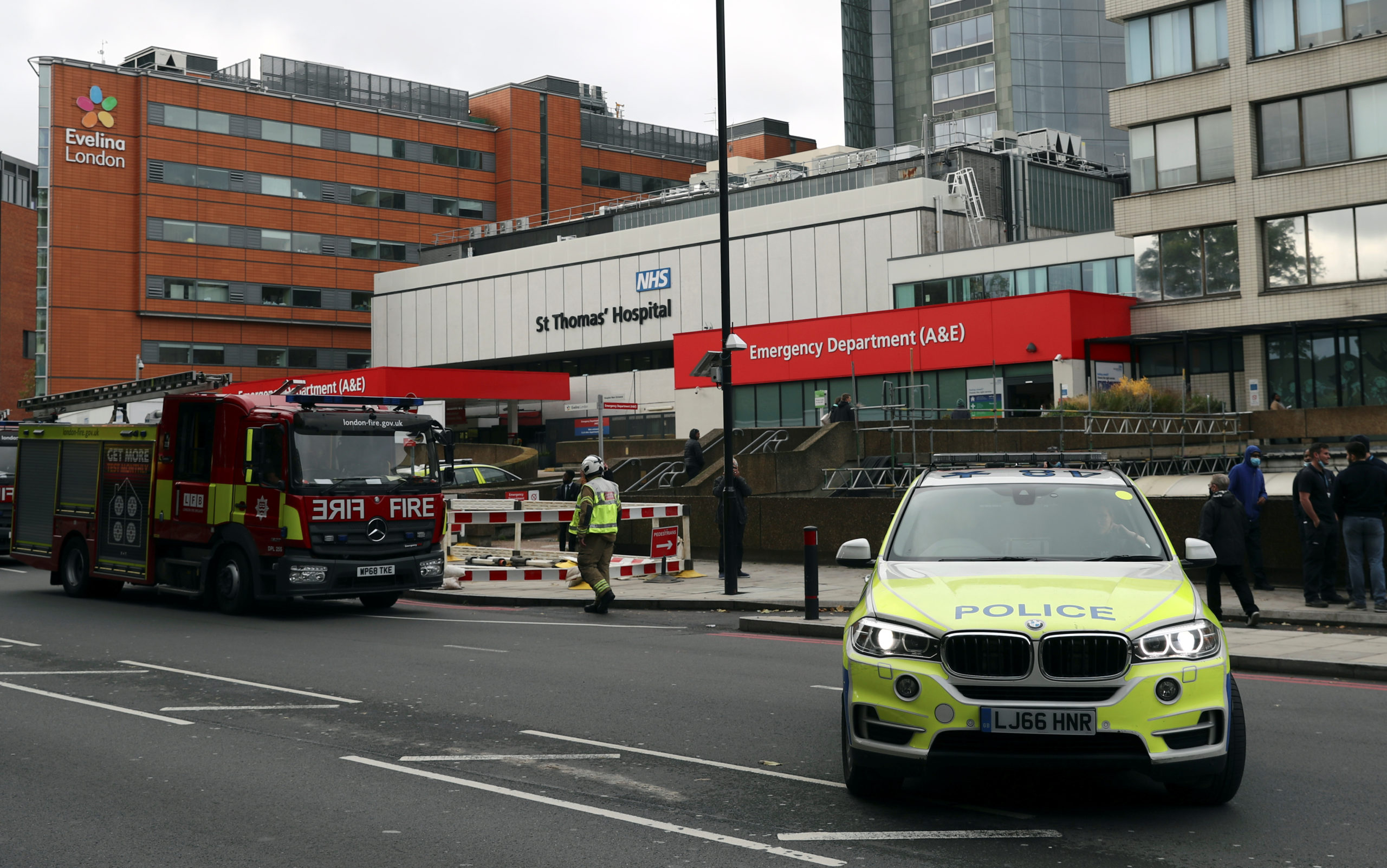 Alerte levée dans un hôpital de Londres