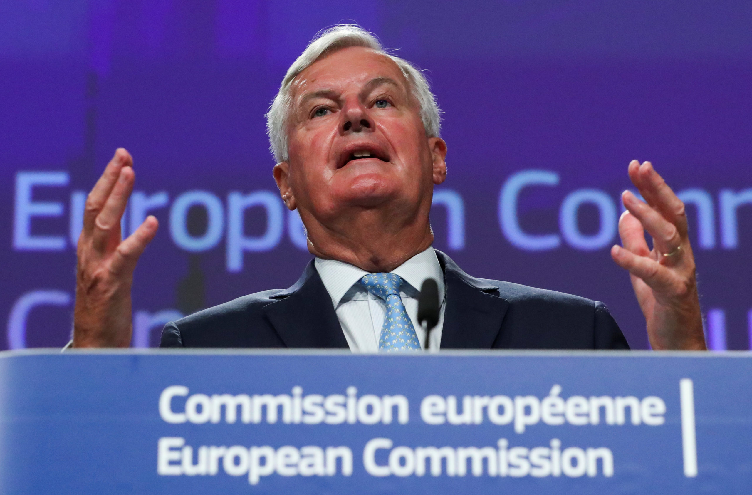 Brexit: L'UE accélère ses préparatifs pour un "no-deal", selon Barnier