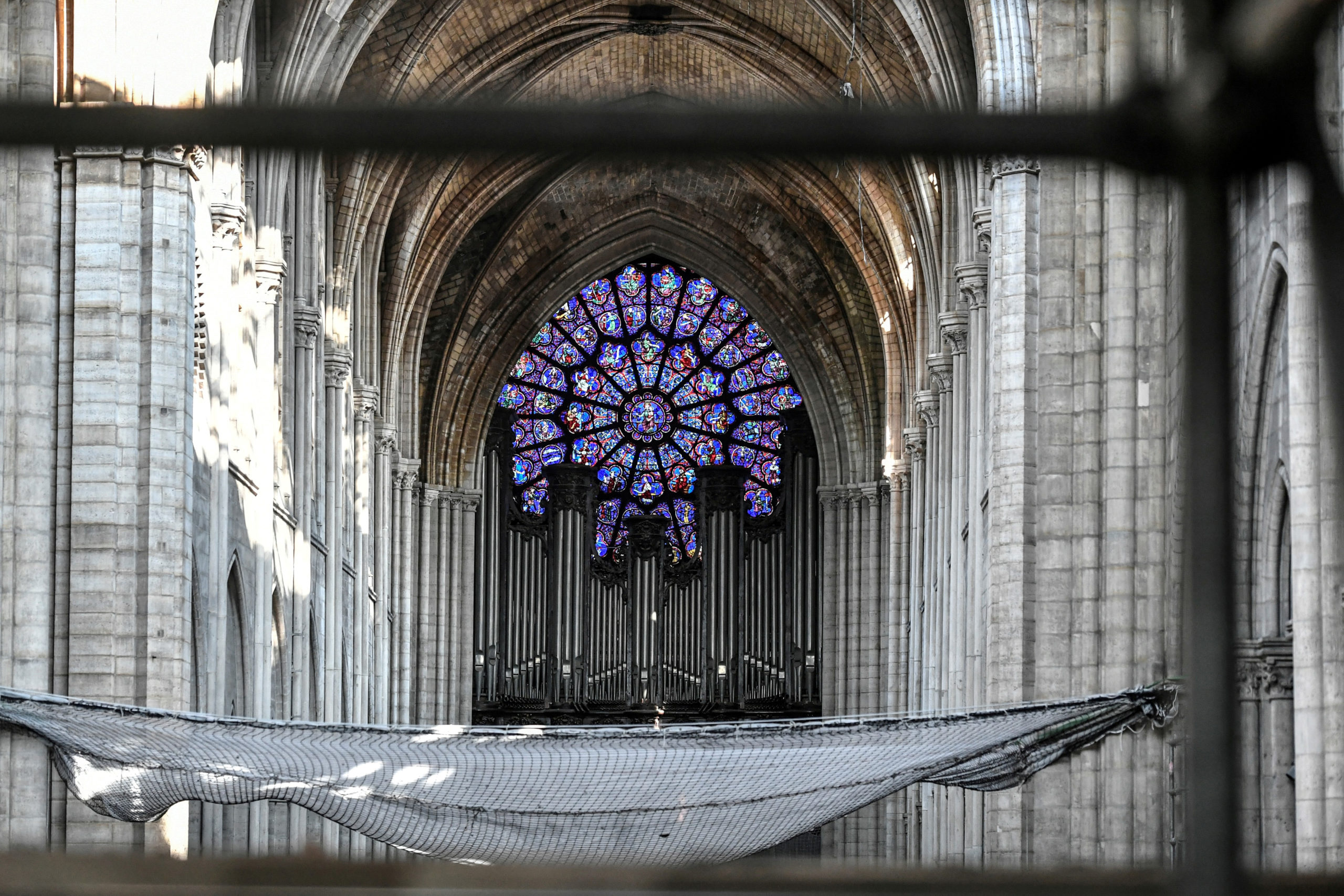 France: Début de la dépose du grand orgue de Notre-Dame de Paris