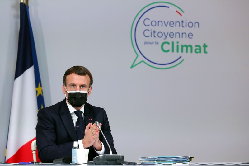 Macron annonce un référendum sur une référence au climat dans la Constitution