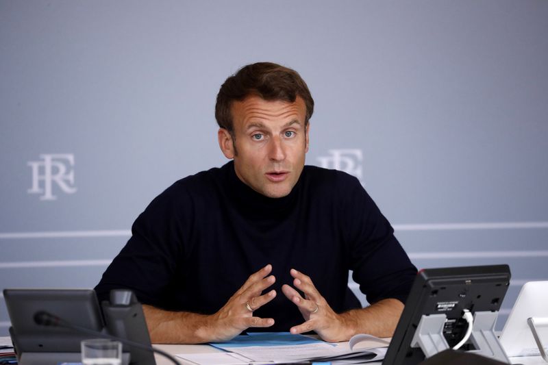 Macron célèbre "l'esprit de solidarité" du 1er-Mai