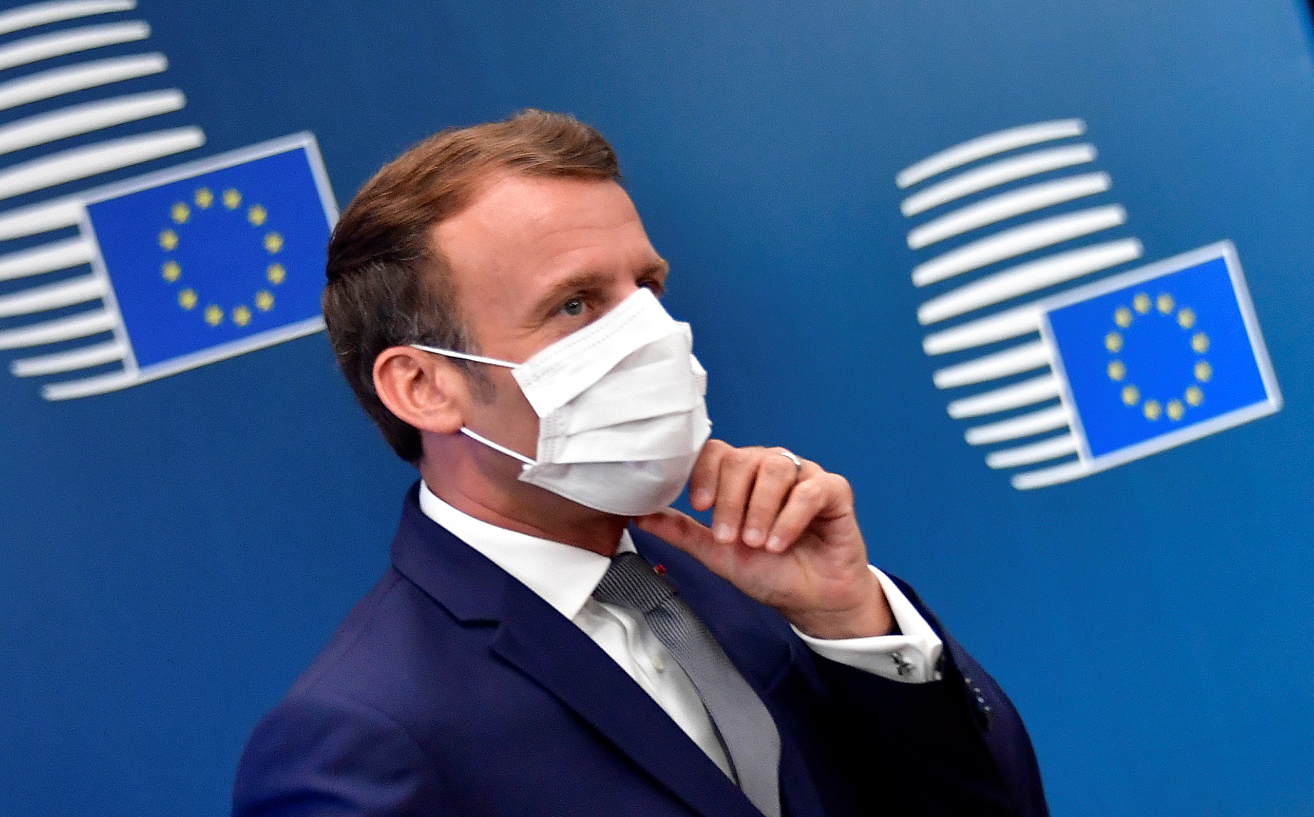 Macron se dit "confiant mais prudent" avant le sommet européen