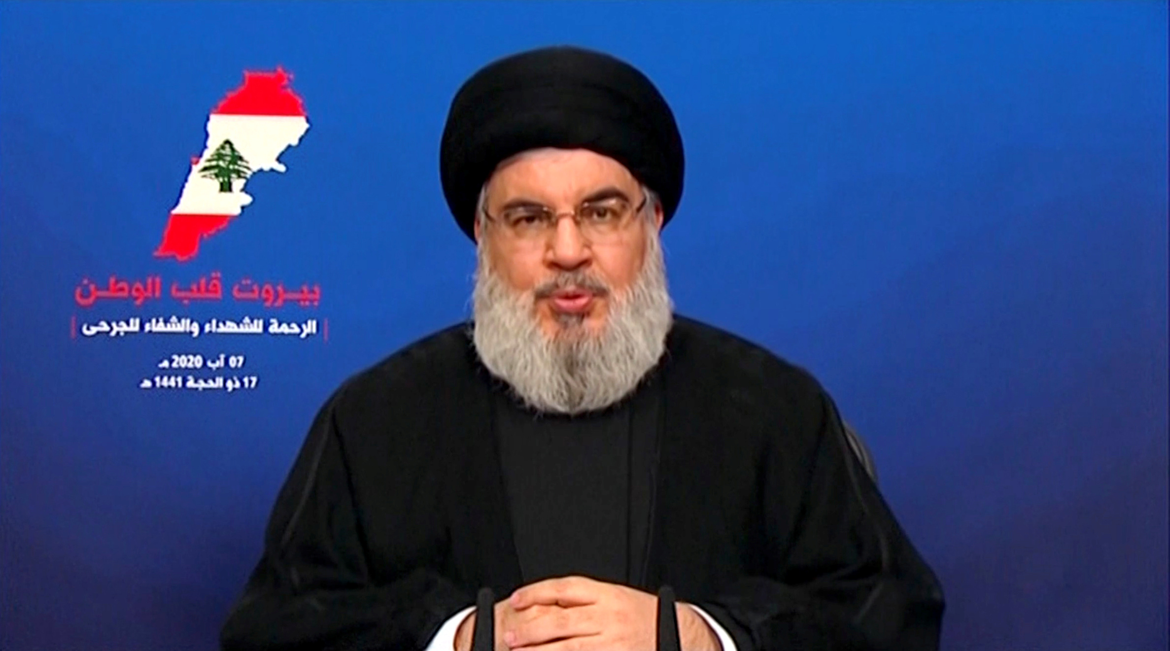 Nasrallah nie l'existence d'un dépôt d'armes du Hezbollah dans le port de Beyrouth