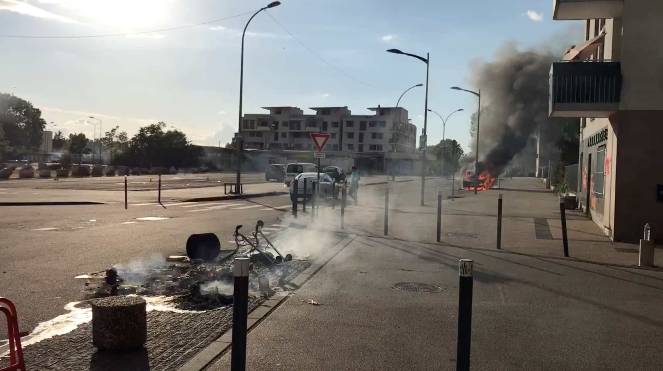 Opération de police en cours à Dijon