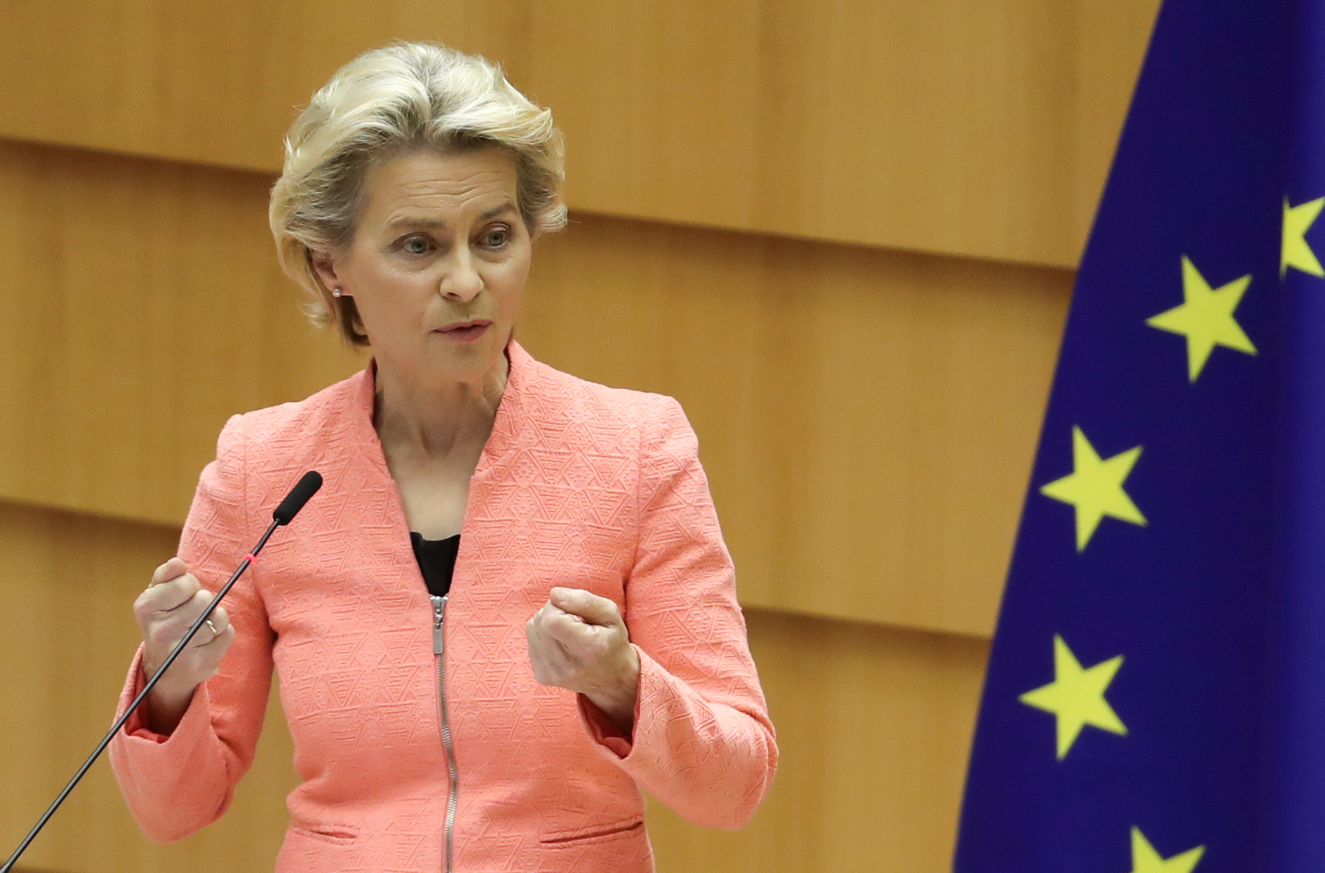 Ursula von der Leyen propose d'améliorer l'objectif climatique de l'UE