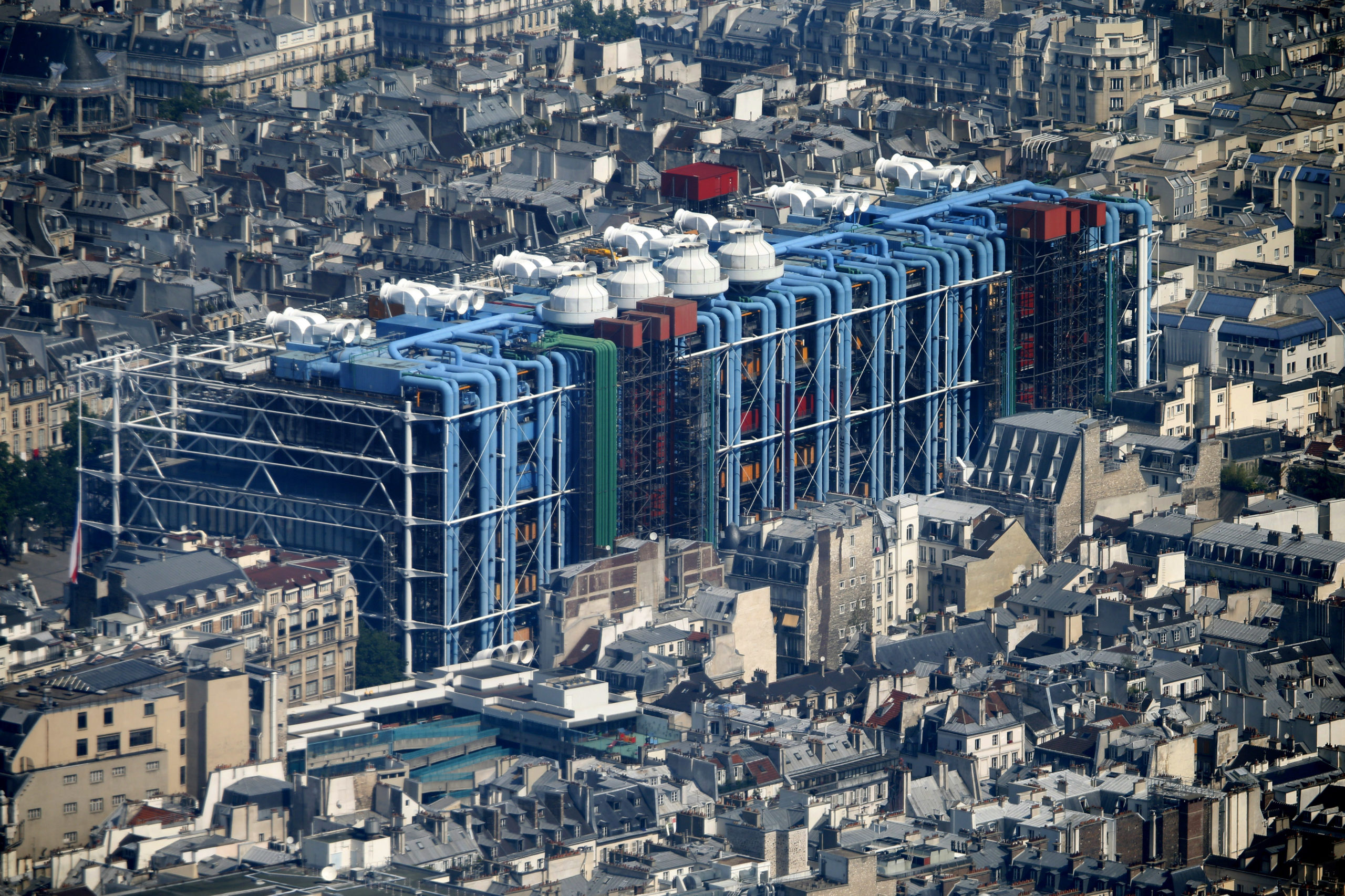 Visites régulées et Christo au menu de la réouverture de Beaubourg