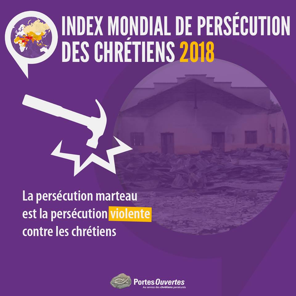 Pakistan, Centrafrique et Inde : 359 églises ciblées en un an