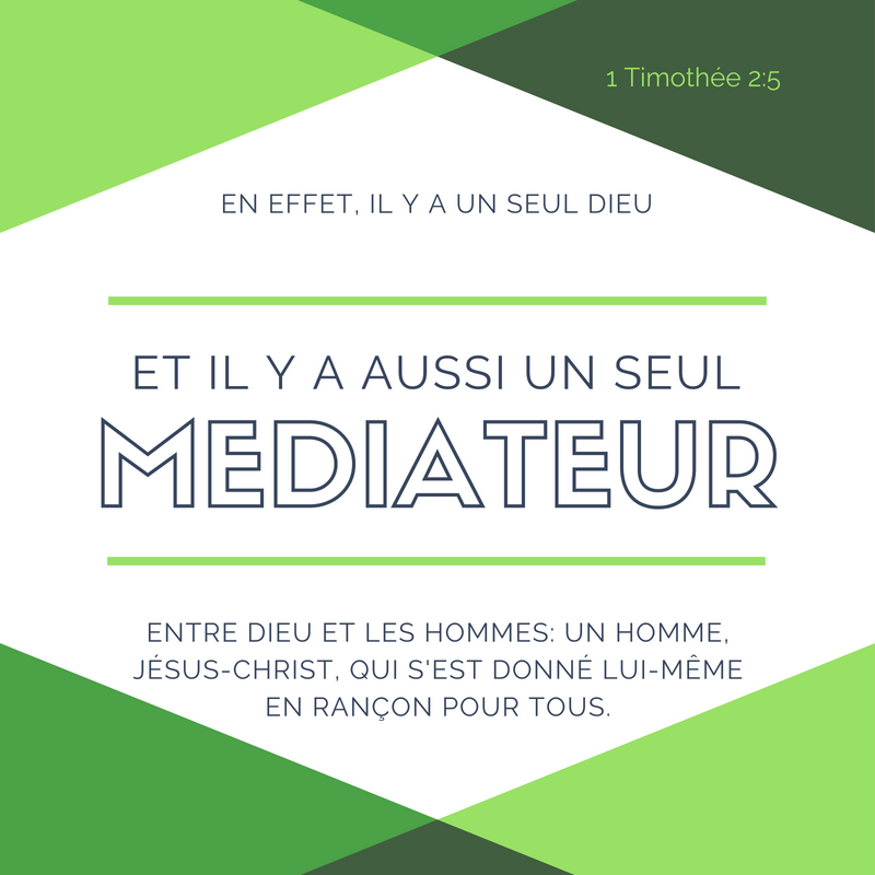 1 Timothée 2:5-7