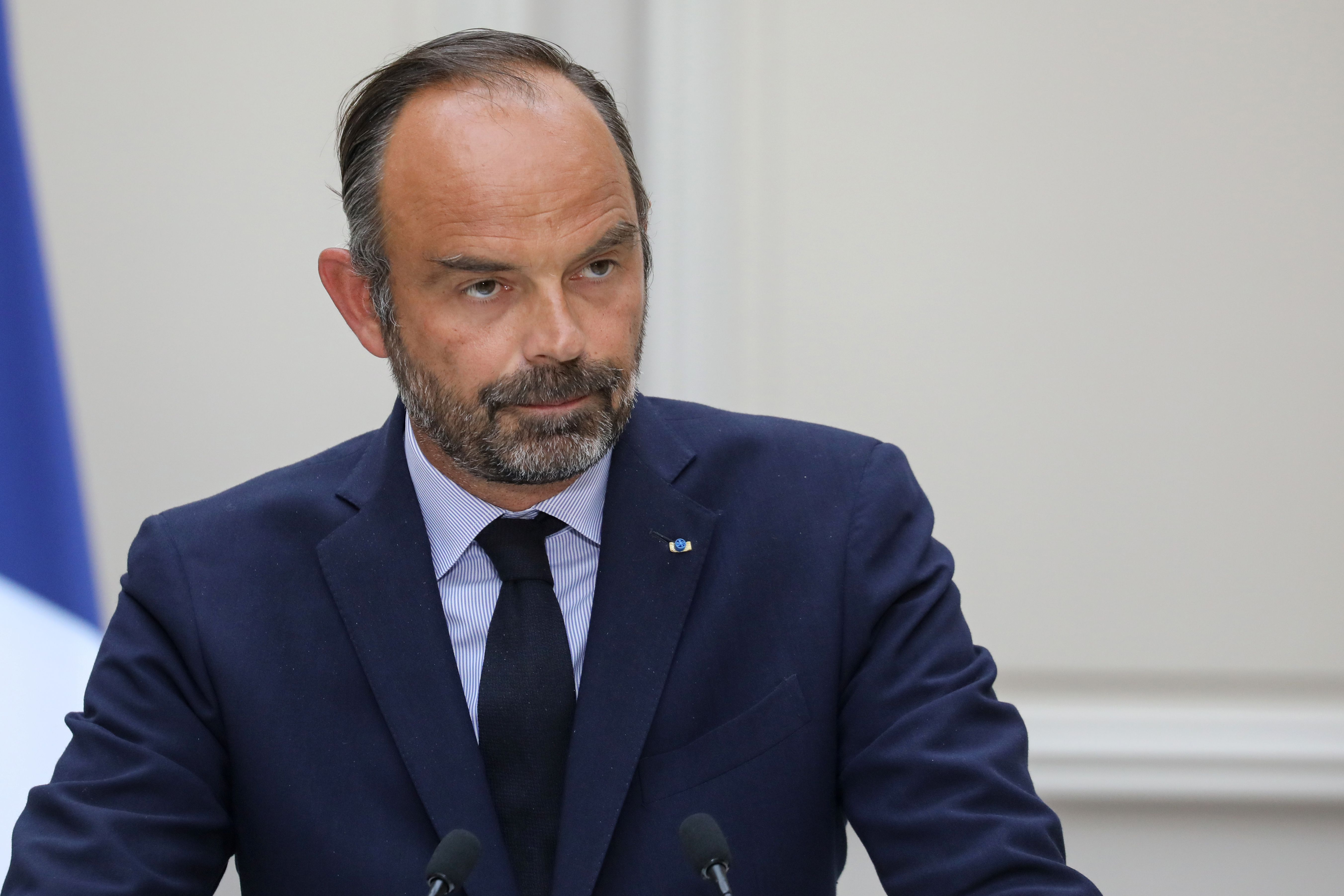 Le Premier ministre Edouard Philippe a fixé la date du prochain référendum sur l'indépendance de la Nouvelle-Calédonie au 6 septembre 2020, annonce mardi le haut-commissariat de la République à Nouméa. /Photo prise le 4 septembre 2019/REUTERS/Ludovic Marin