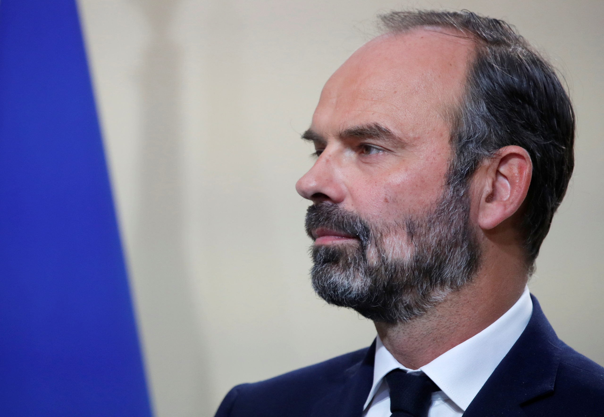 L'Etat va reprendre 10 milliards d'euros de dette des hôpitaux français sur trois ans à partir de 2020 dans le cadre du plan d'urgence en réponse à la crise des hôpitaux, a annoncé mercredi Edouard Philippe. /Photo prise le 6 novembre 2019/REUTERS/Charles Platiau