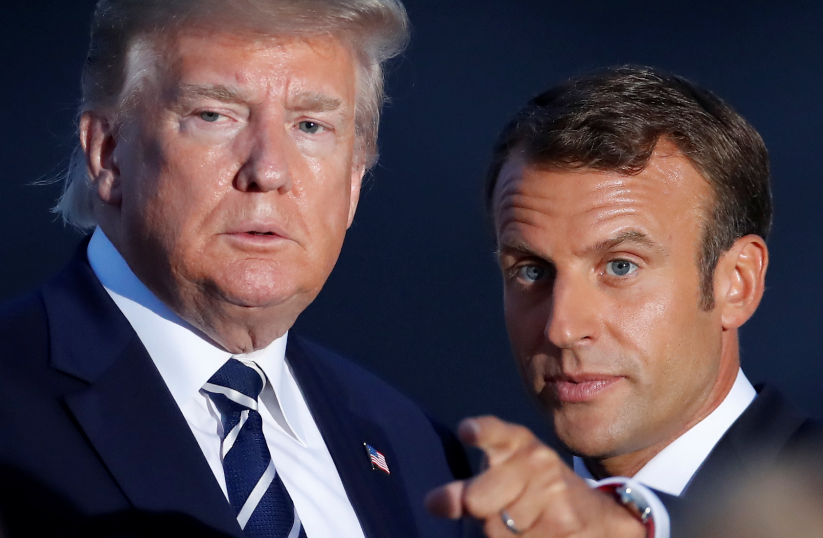 Trump et Macron