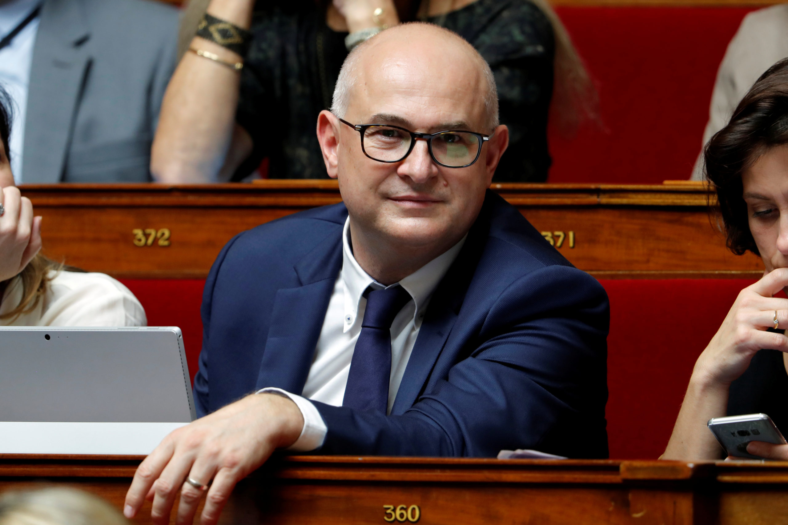 Le député La République en marche (LaRem) Laurent Pietraszewski (photo) a succédé mercredi à Jean-Paul Delevoye au gouvernement, où il se voit confier la tâche épineuse de défendre la réforme des retraites en plein mouvement de grèves et de manifestations d'une ampleur inédite depuis le début du quinquennat Macron. /Photo d'archives/REUTERS/Charles Platiau