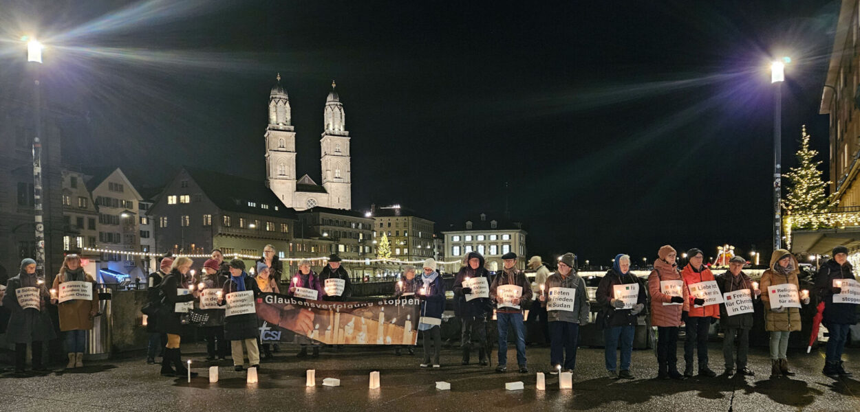 La Veillée silencieuse à Zurich. csi