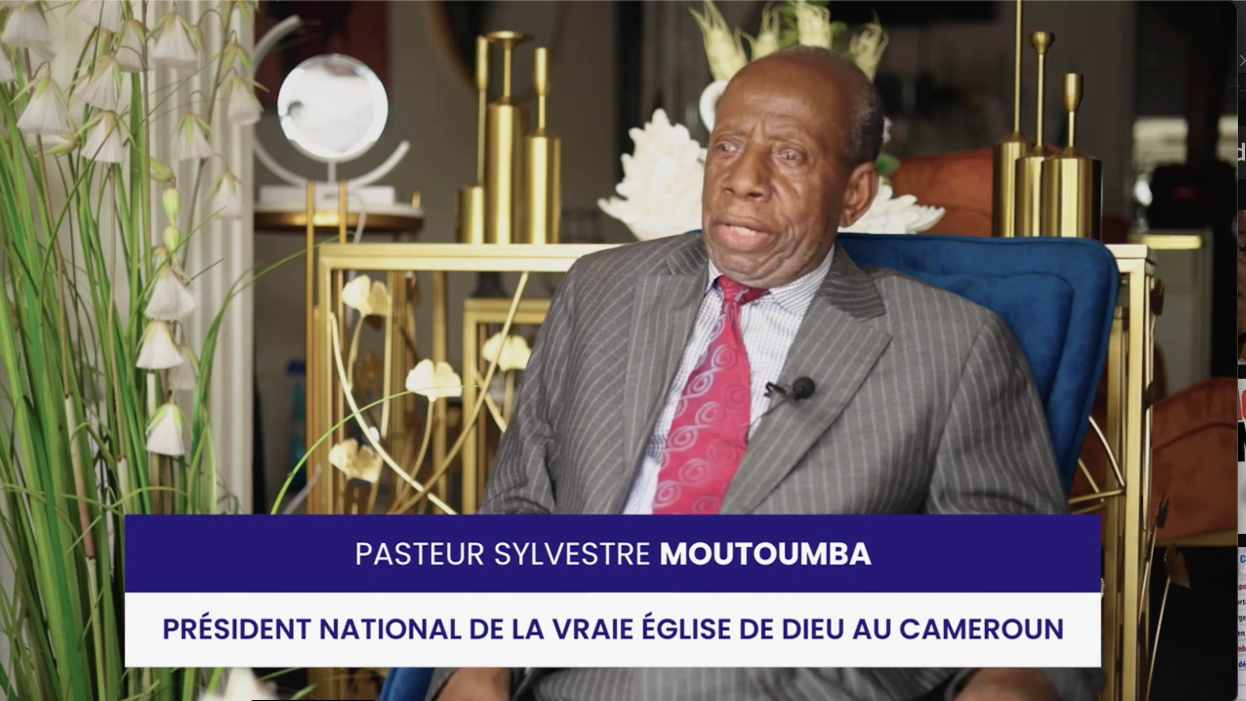 Suivez le témoignage inspirant de l'Apôtre Sylvestre MOUTOUMBA, actuel président de la vraie église de Dieu du Cameroun. Du haut de ses 86 ans , il est l'un des derniers pionniers en vie du mouvement pentecôtiste au Cameroun. Il parle notamment de sa démission à la fonction publique camerounaise dans les années 60 pour se consacrer totalement à l'oeuvre de Dieu.