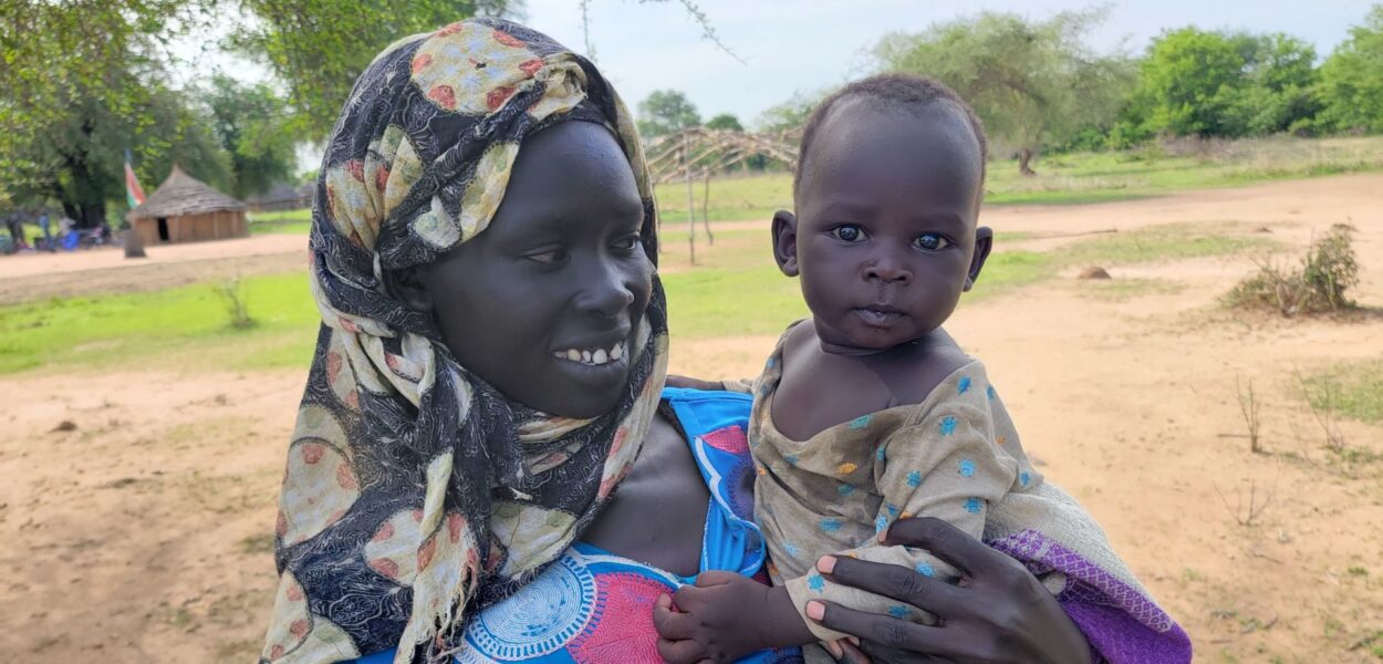 Nyirou est infiniment reconnaissante d’avoir été sauvée, elle et son bébé. csi