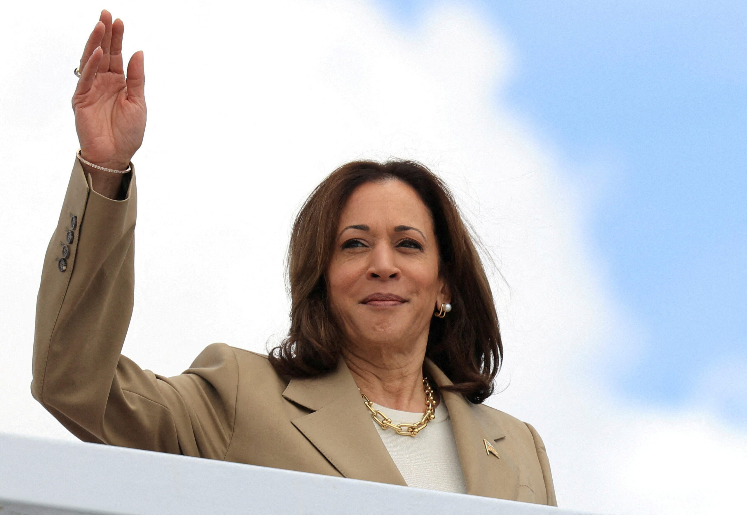 La vice-présidente américaine Kamala Harris. /Photo prise le 13 juillet 2024/REUTERS/Kevin Mohatt