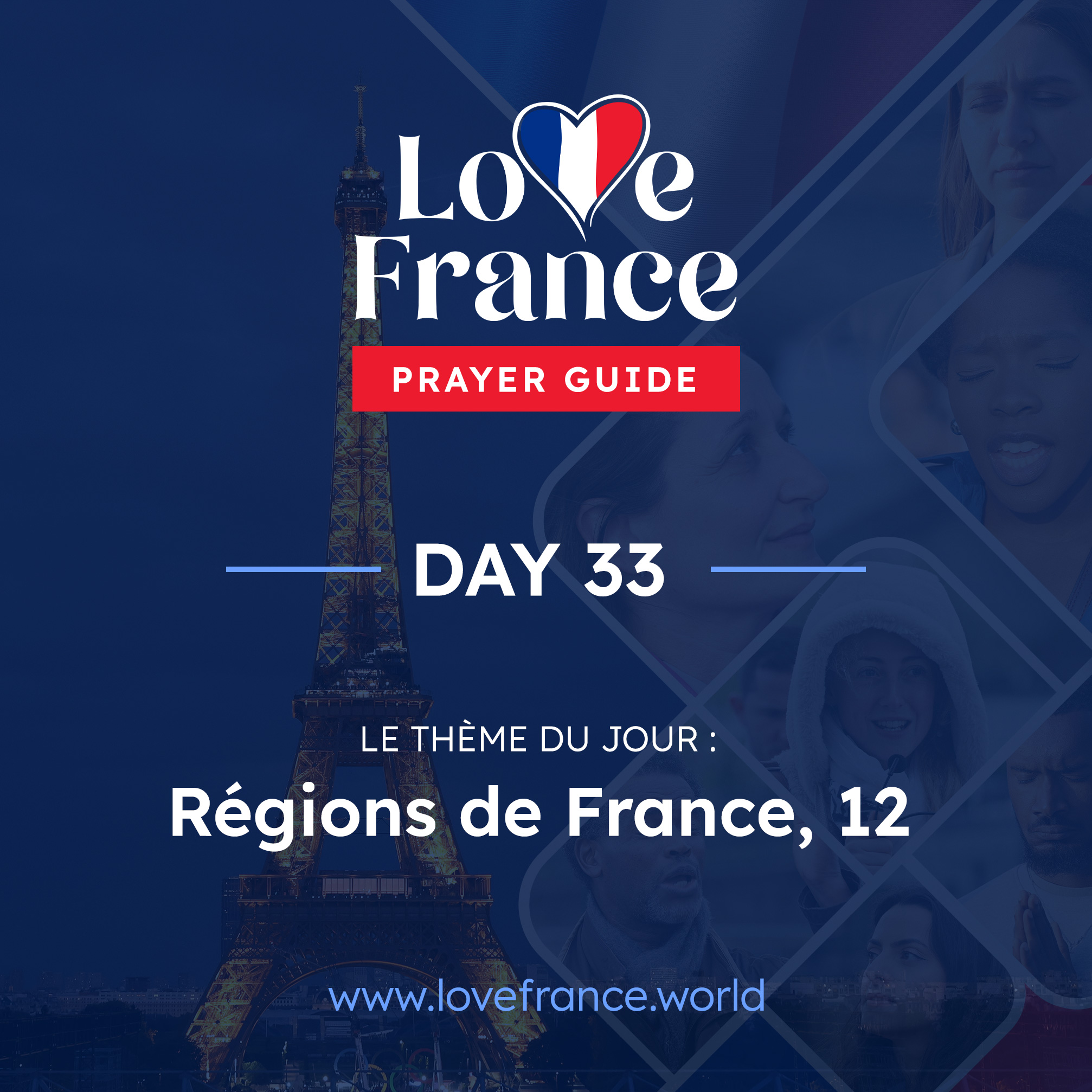 LE THÈME DU 33e JOUR : Régions de France, 12