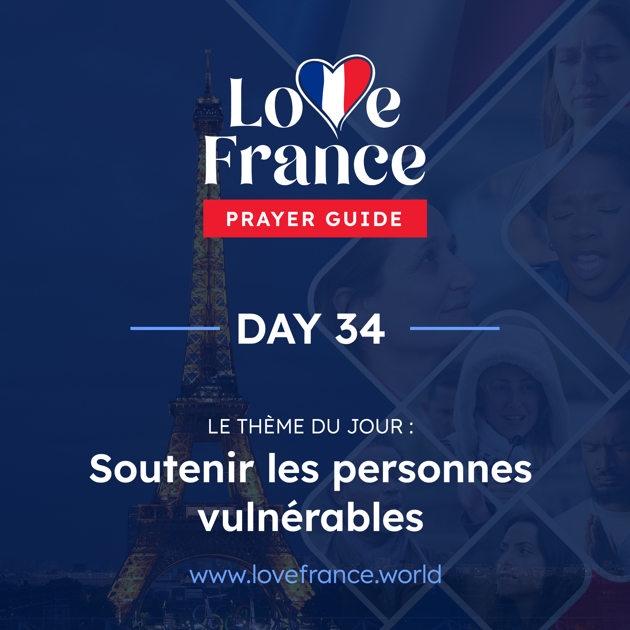 LE THÈME DU 34e JOUR : Soutenir les personnes vulnérables