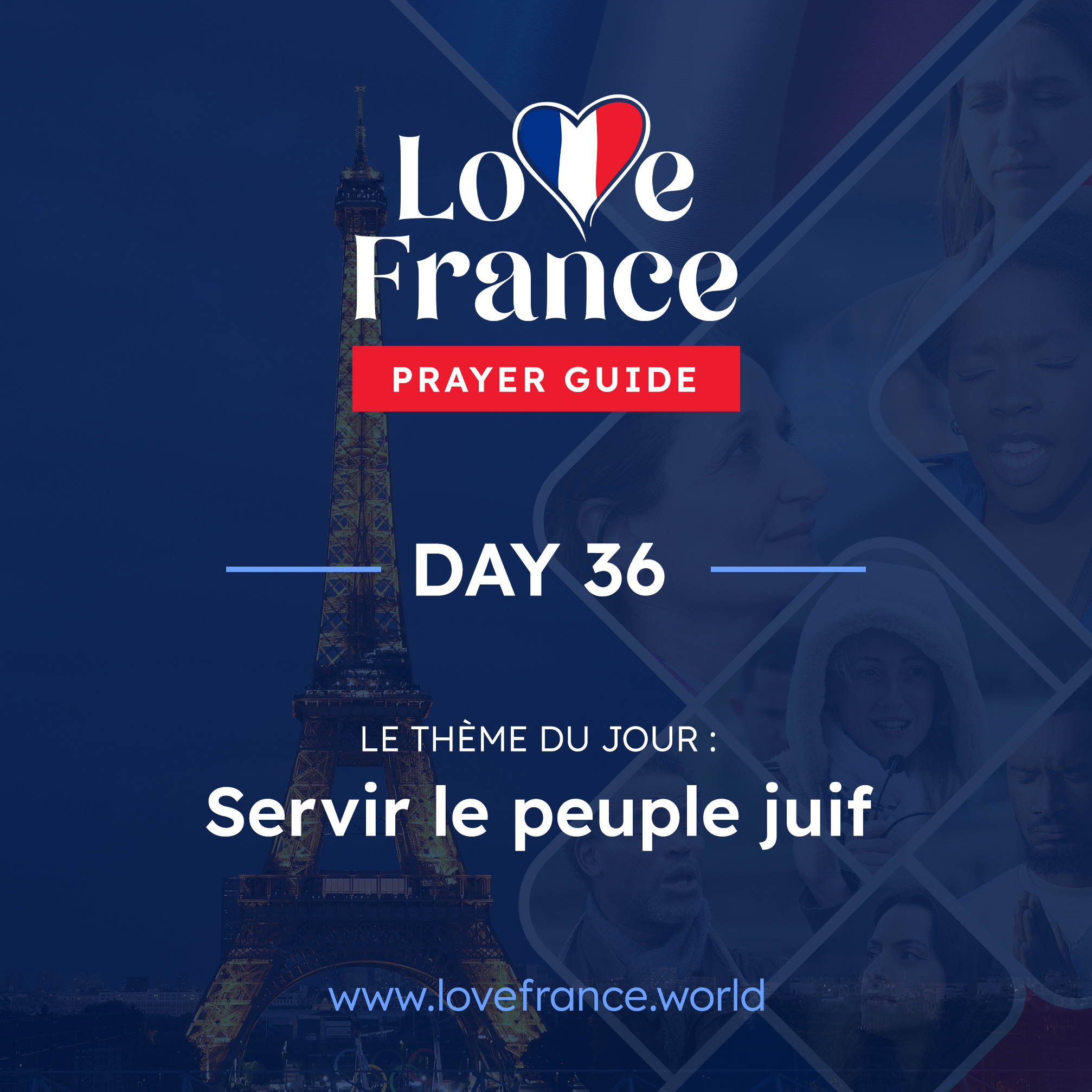 LE THÈME DU 36e JOUR : Servir le peuple juif