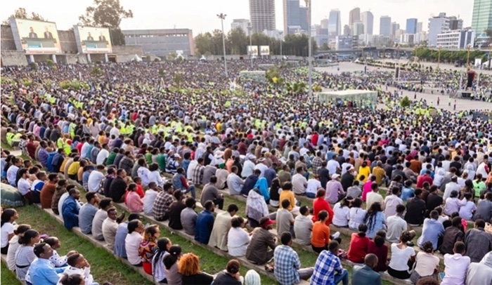 Une campagne d'évangélisation de deux jours intitulée sur la place Meskel à Addis-Abeba, en Éthiopie | Billy Graham Evangelical Association