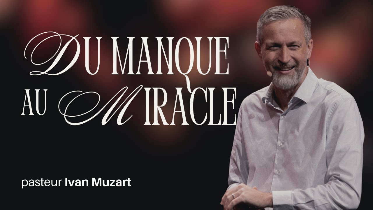 "Du manque au miracle : laisse à Jésus la première place", tel est le titre de la prédication du pasteur Ivan Muzart (Eglise Momentum) diffusée cette semaine sur Chrétiens TV, chaîne 246 de la Freebox.