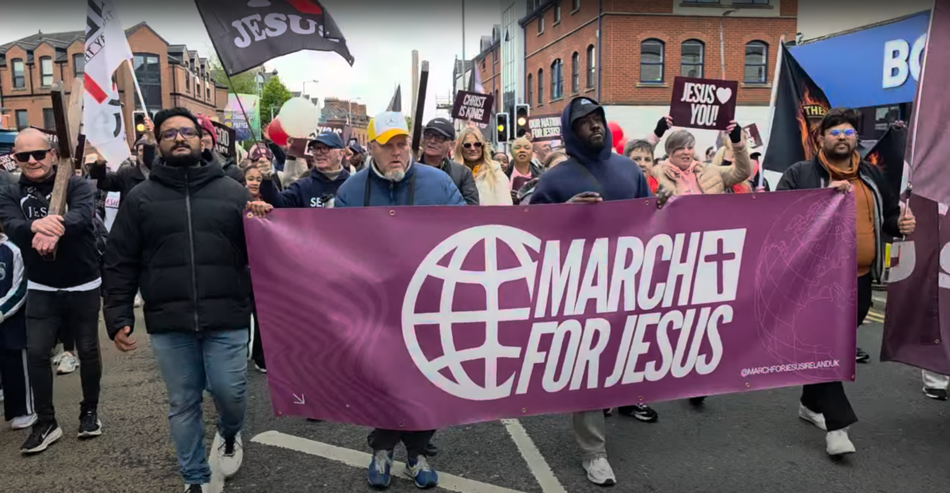 March for Jesus Belfast 2026