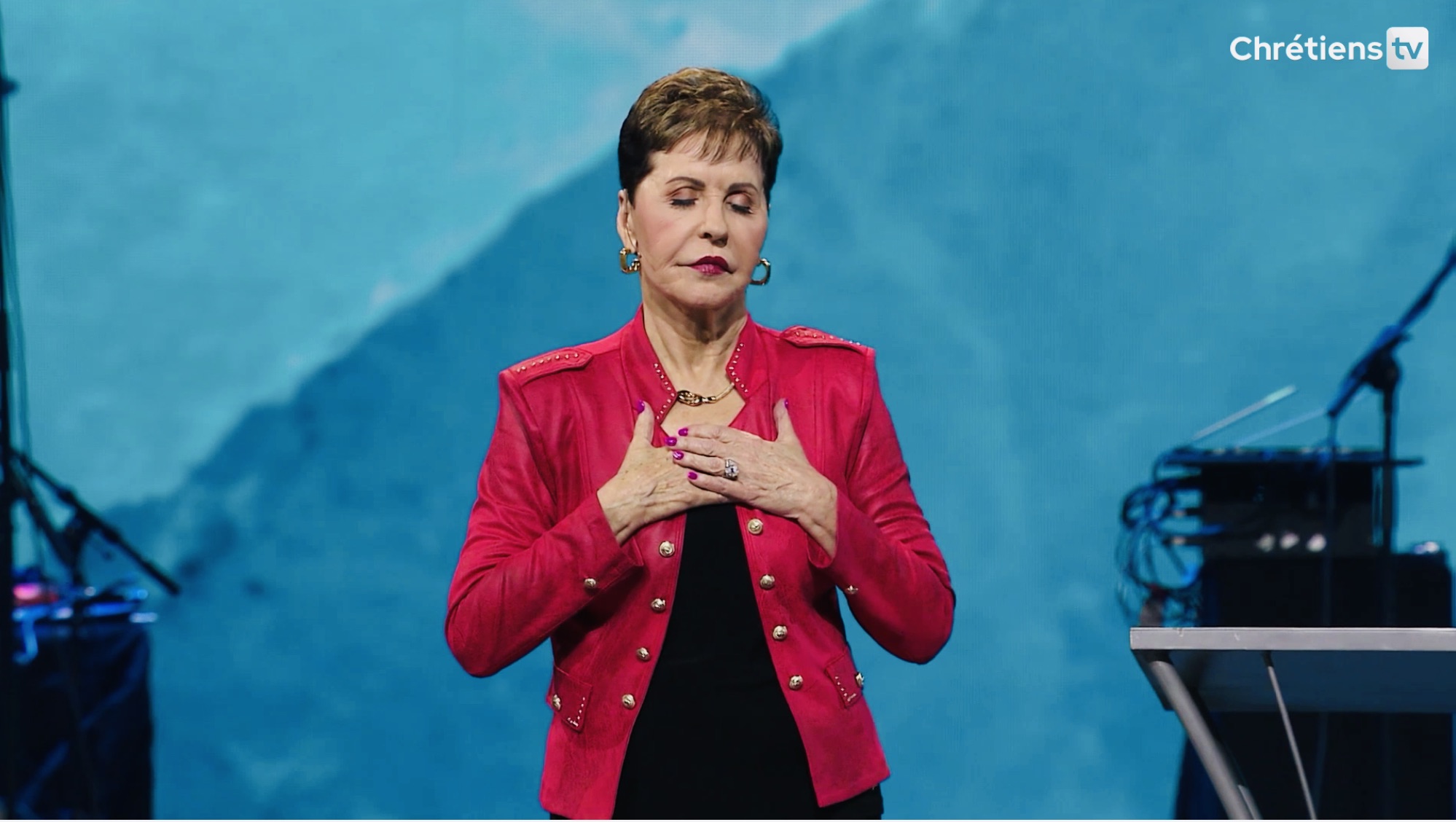 Joyce Meyer. Crédit: Chrétiens TV