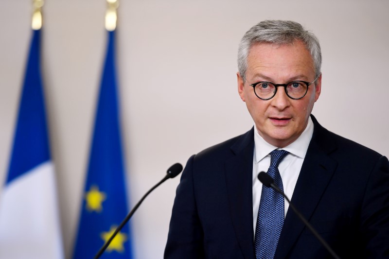 FRANCE: CONTRACTION DU PIB ATTENDUE À -11% EN 2020, ANNONCE LE MAIRE