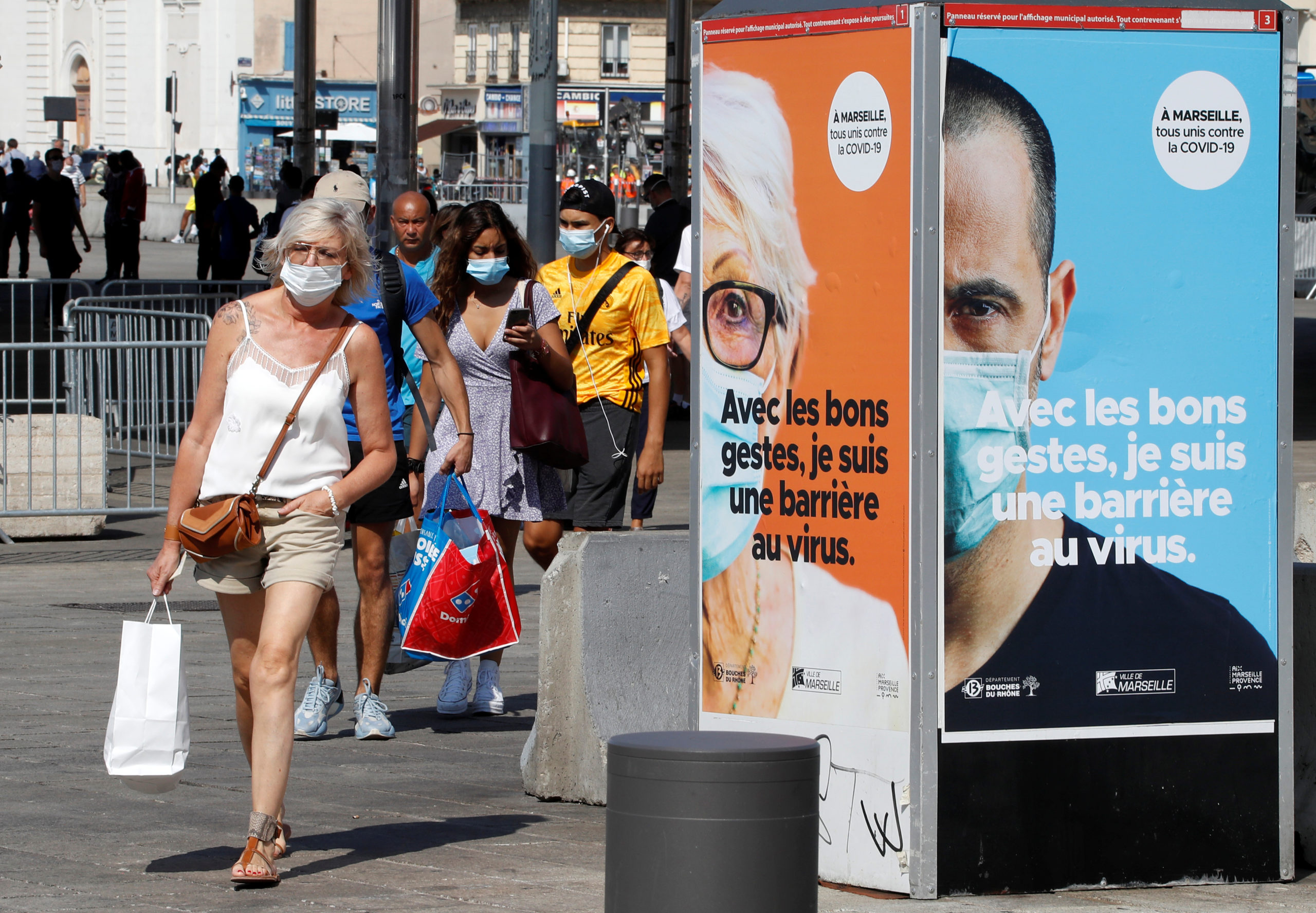 Coronavirus: La France fait état de 10.569 nouvelles infections