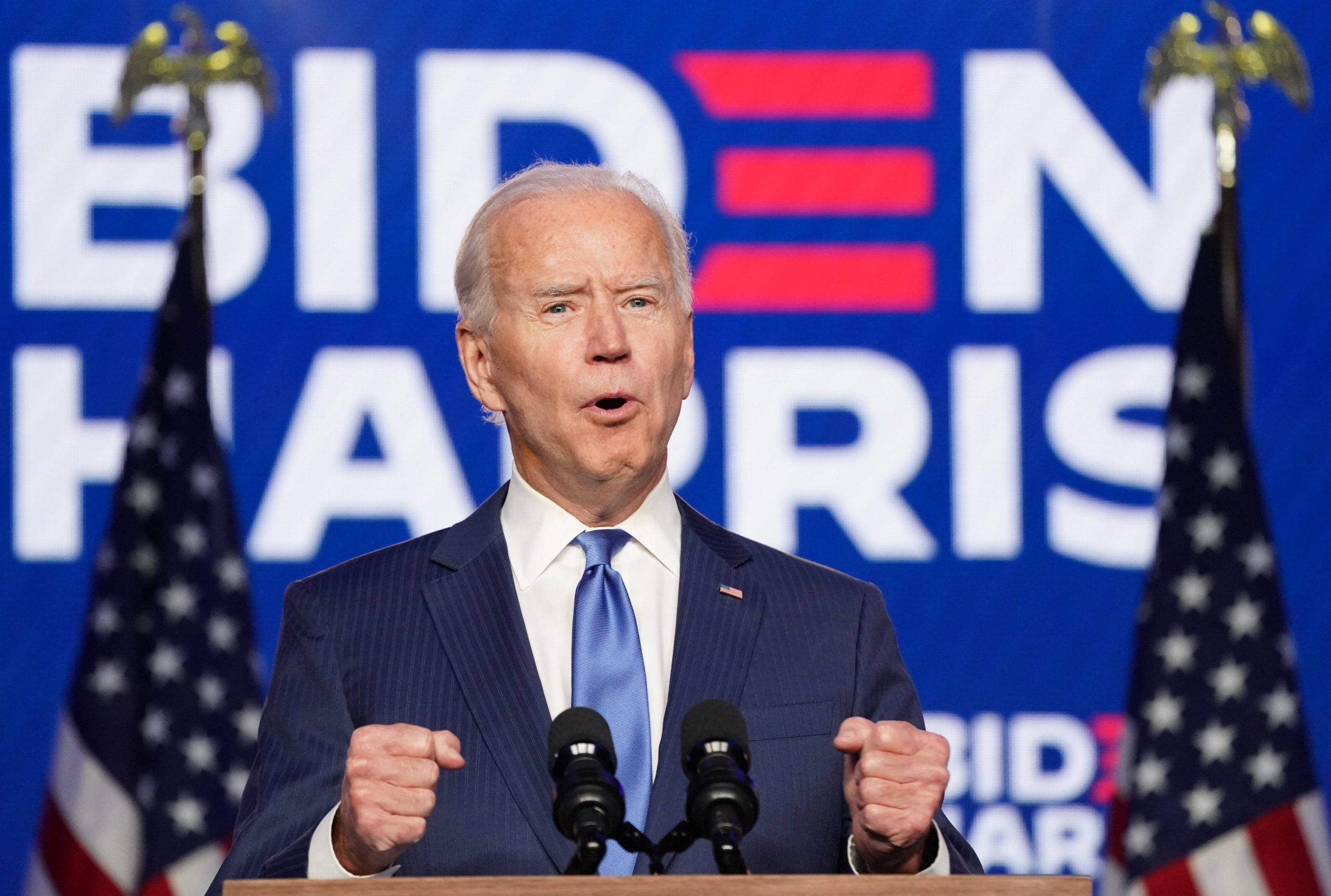 Joe Biden élu président des Etats-Unis, selon les médias US