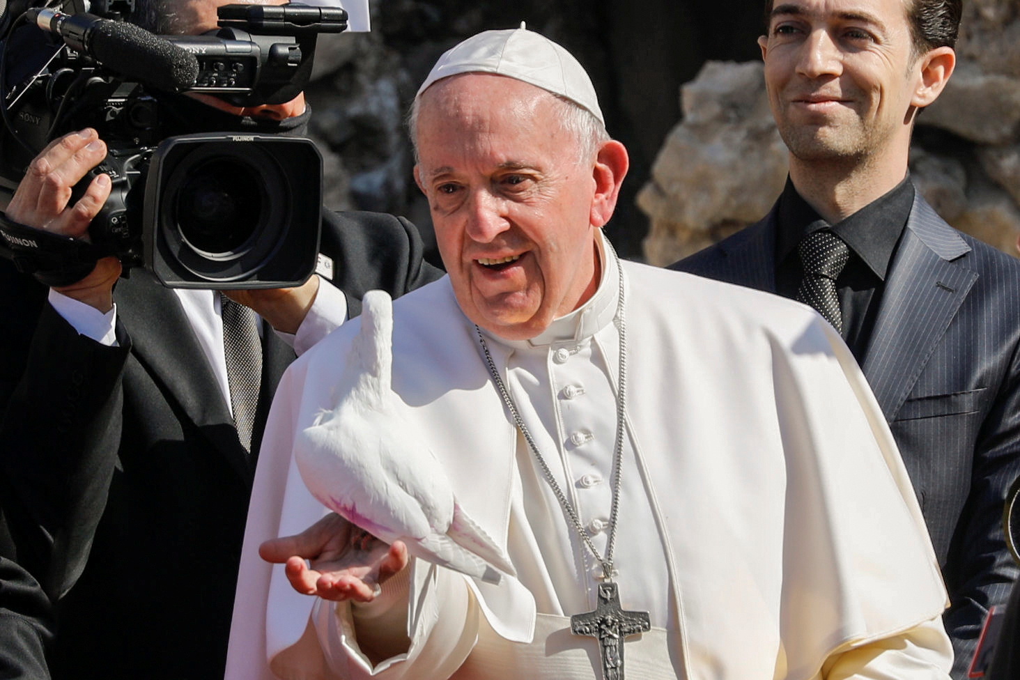 Le pape François à Mossoul, ancien bastion irakien de l'Etat islamique