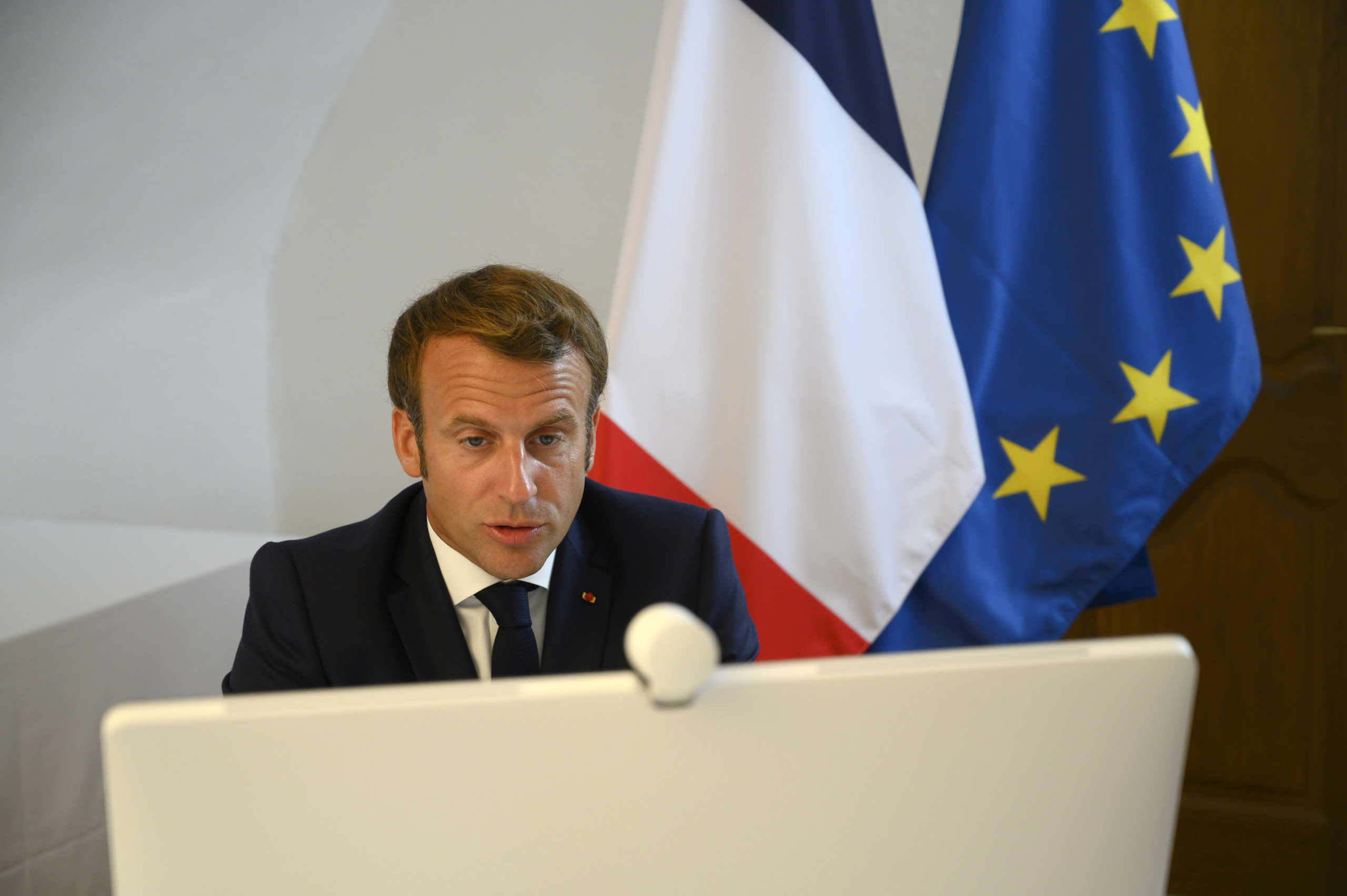 Macron affirme sa détermination à oeuvrer pour la paix au Proche-Orient