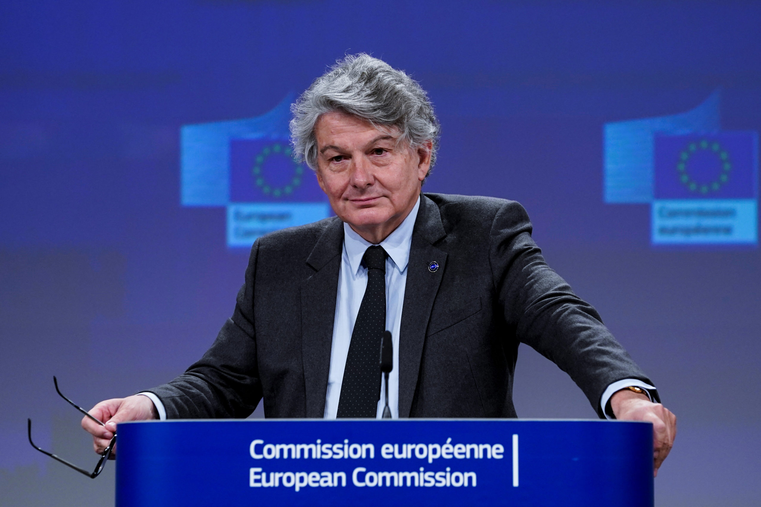 Thierry Breton veut faire accélérer l'Europe spatiale